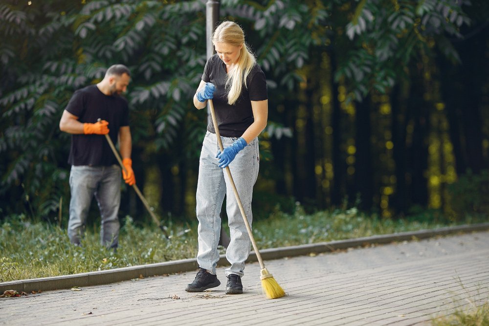 Outdoor cleaning service